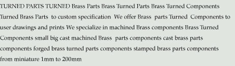 Brass Parts